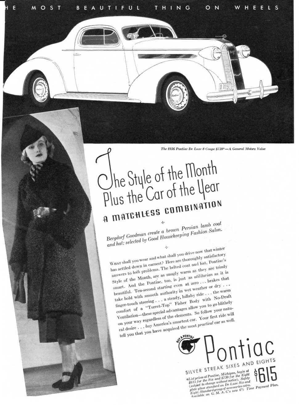 1936 Style of the Month plus the Car of the Year
