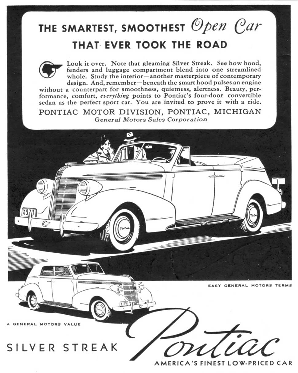 1937 Smartest, Smoothest Open Car