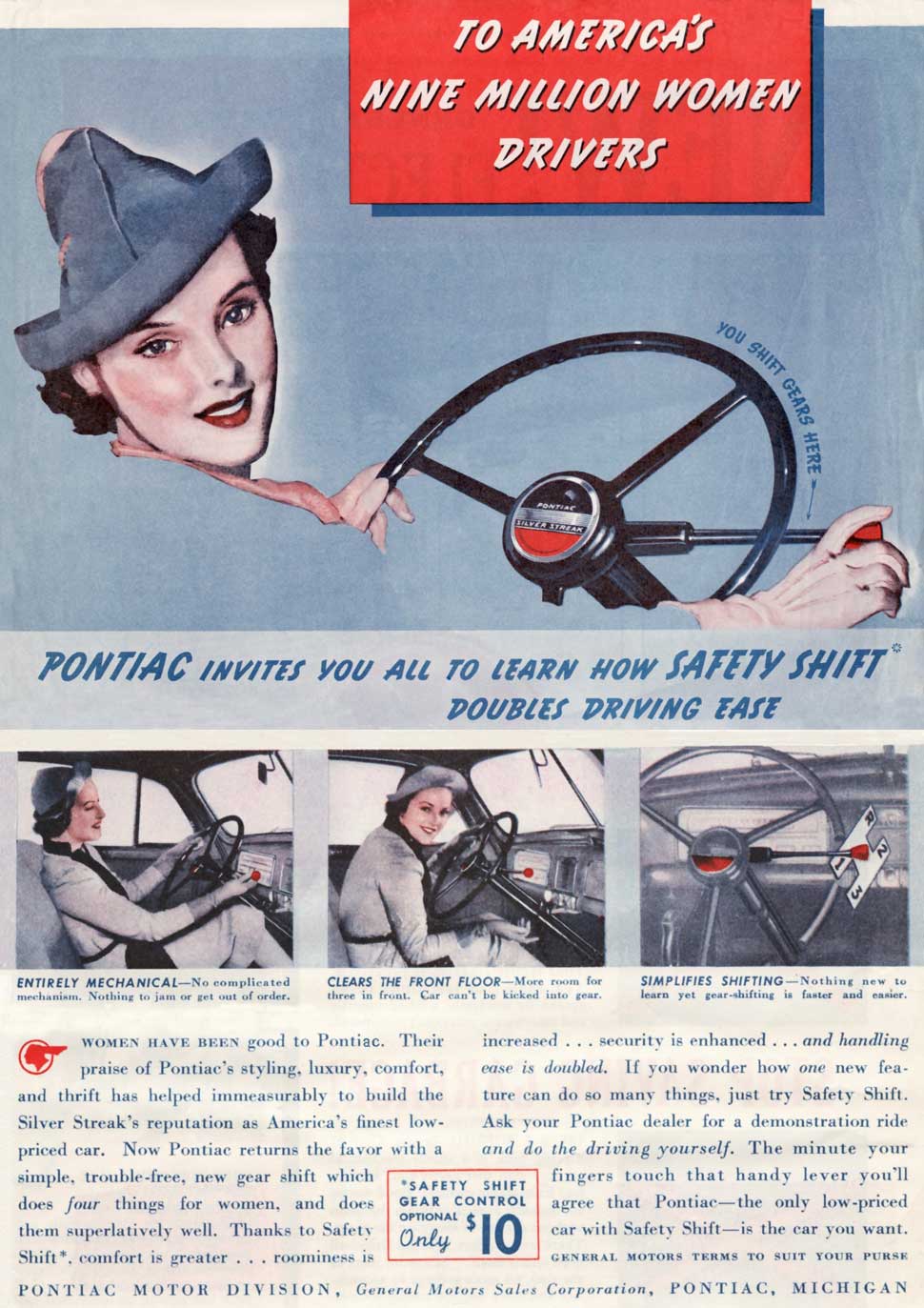 1938 Nine Million Women Drivers