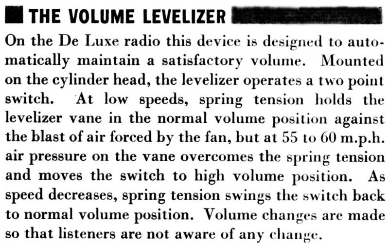 1938 Volume Levelizer